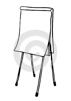 Flip chart drawing (Vector)