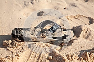 Flip Flop in the Sand