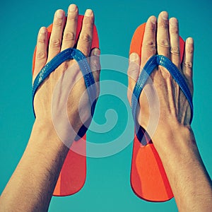 Flip-flops photo