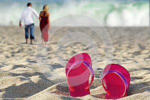 Flip flops and couple