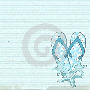 Flip flops and starfish