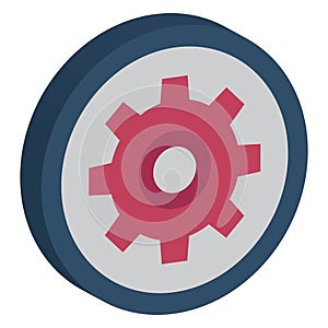 Flipchart, graph presentation Isolated isolated vector icon which can easily modify which can easily modify or edit