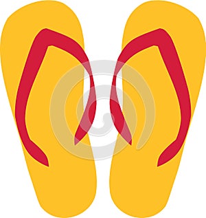 Flipflop icon vector