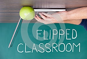 Flipped Classroom Concept