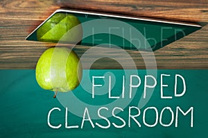 Flipped Classroom Concept photo