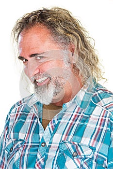 Flirtacious Bearded Man photo