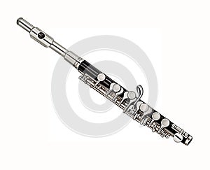 Flite piccolo small flute classical woodwind musical instrument photo