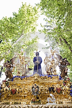 Float of Christ of the brotherhood of