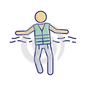 Float Fill Vector icon which can easily modify or edit