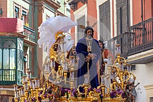 Float in a Holy Week Procession