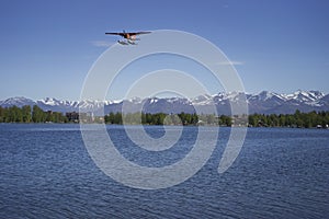 Float Plane landing