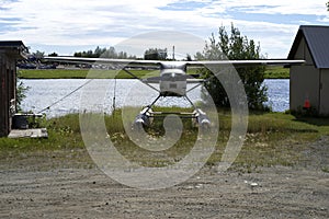 Float Plane Out Of The Water