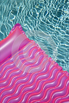 Float in swimming pool.