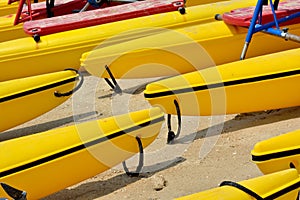 Floater of bicycle on water