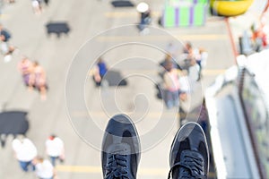 Floating above the Calgary Stampede grounds