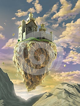 Floating castle