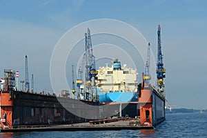 Floating dock photo