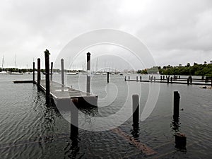 Floating Dock in Coconut Grove