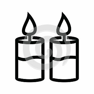 Floating Flowers icon vector