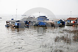 The Floating House of poor illegal immigrants