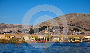 The floating Islands of lake Titikaka