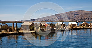 The floating Islands of lake Titikaka