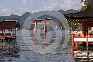 Floating Itsukushima Shinto Shrine