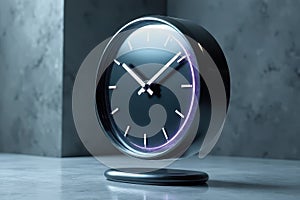 Floating Magnetic Clock Design