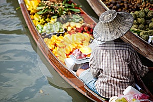 Floating market photo