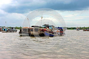 Floating market