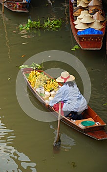 Floating market thailand