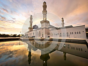 Floating Mosque in Kota Kinabalu, Sabah, Malaysia