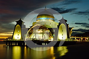 Floating Mosque of Malacca Straits