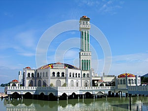 Floating Mosque, Penang, Malaysia photo