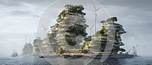 Floating Oasis Arcology