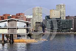 The floating office Rotterdam, home of the Global Center on Adaption photo