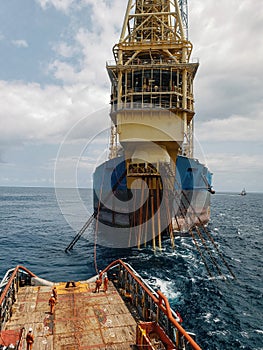 Floating production storage and offloading FPSO vessel, oil and gas indutry photo