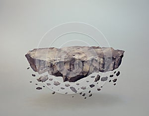 Floating Rock Island