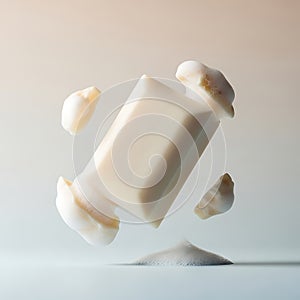 Floating Soap Bar with Bubbles