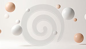 Floating spheres minimal background
