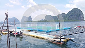 Floating stadium at Panyee