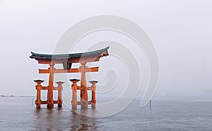 The Floating Torii gate