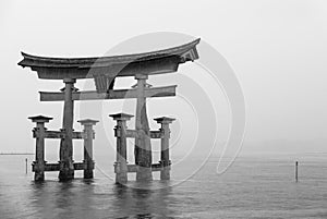 The Floating Torii gate