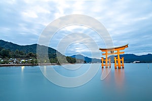 Floating torii Miyajima Hiroshima