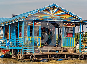 Floating village, Cambodia, Tonle Sap, Koh Rong island