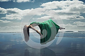 Floating Woman photo