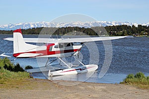 Floatplane on Beluga Lake