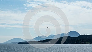 Floatplane over Ketchikan