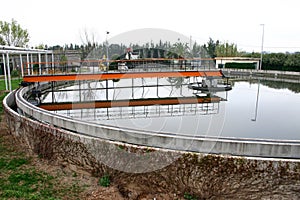 Flocculation tank photo