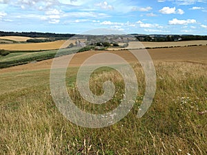 Flodden field, site of the historic victory by the English over the Scots